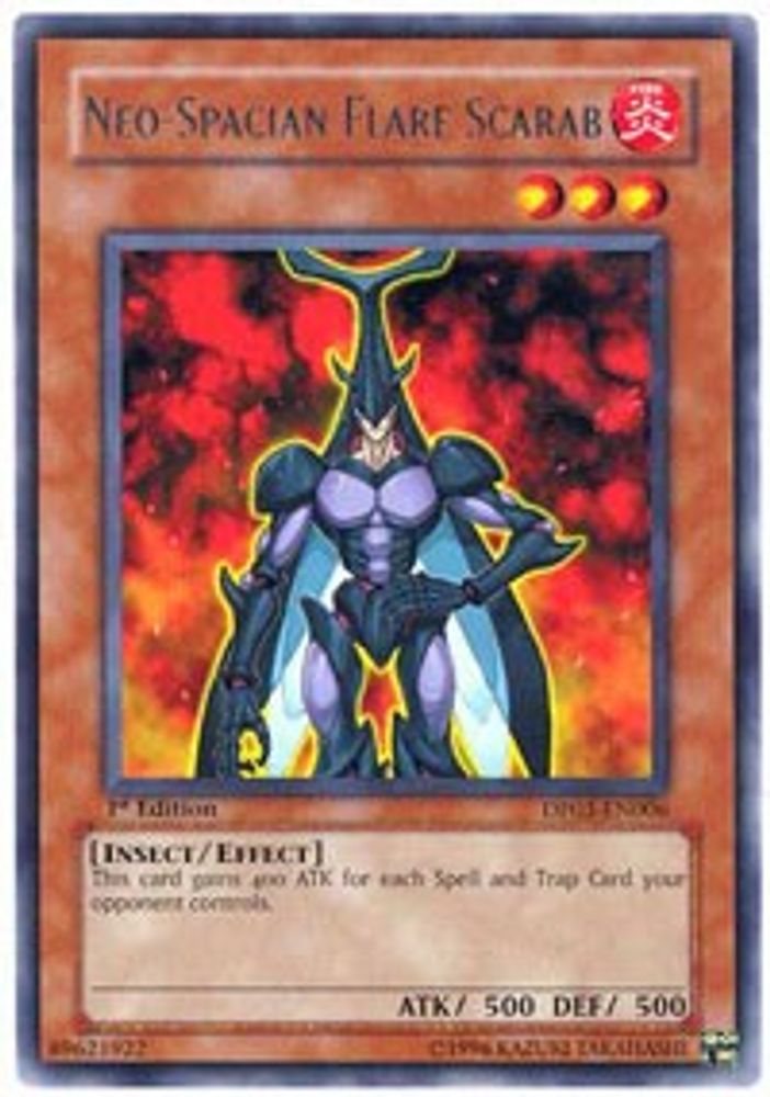 Neo-Spacian Flare Scarab (DP03-EN006) - Rare