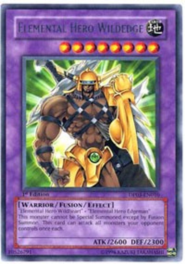 Elemental Hero Wildedge (DP03-EN010) - Rare