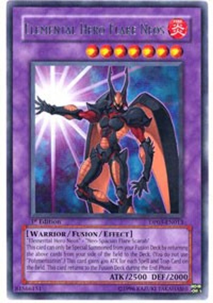 Elemental Hero Flare Neos (DP03-EN013) - Rare