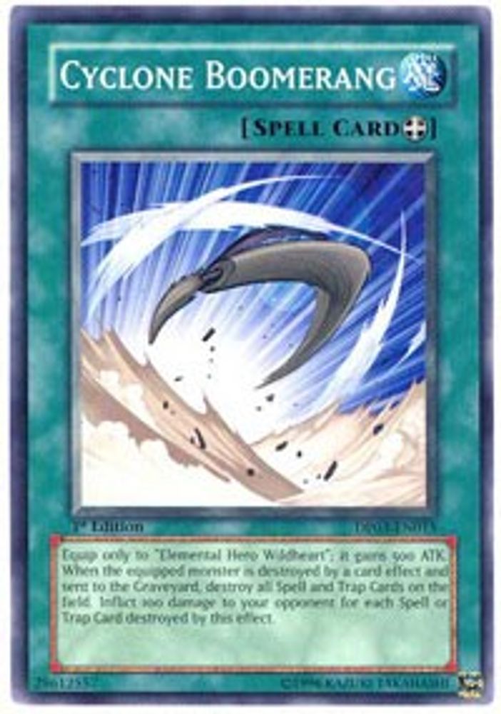 Cyclone Boomerang (DP03-EN015) - Common