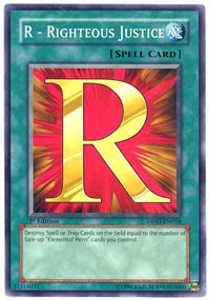 R - Righteous Justice (DP03-EN018) - Common
