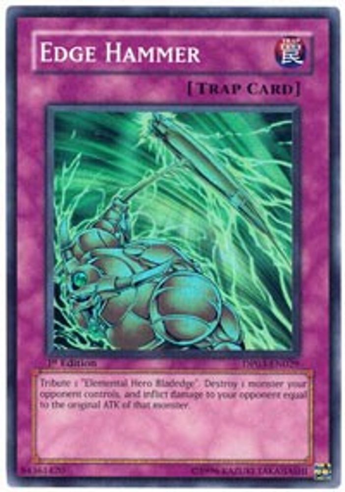 Edge Hammer (DP03-EN029) - Super Rare
