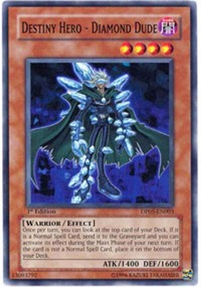 Destiny Hero - Diamond Dude (DP05-EN003) - Common