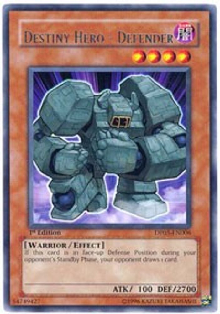 Destiny Hero - Defender (DP05-EN006) - Rare