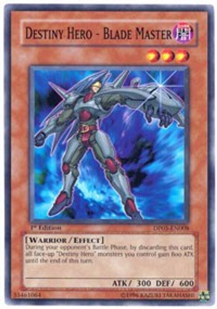 Destiny Hero - Blade Master (DP05-EN008) - Common