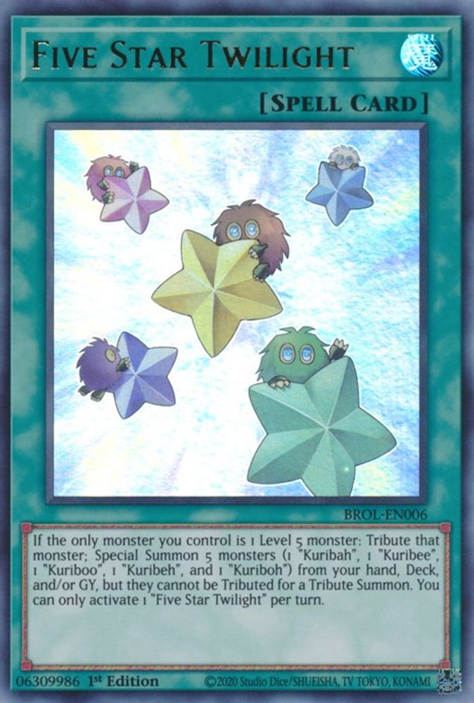 Five Star Twilight (BROL-EN006) - Ultra Rare