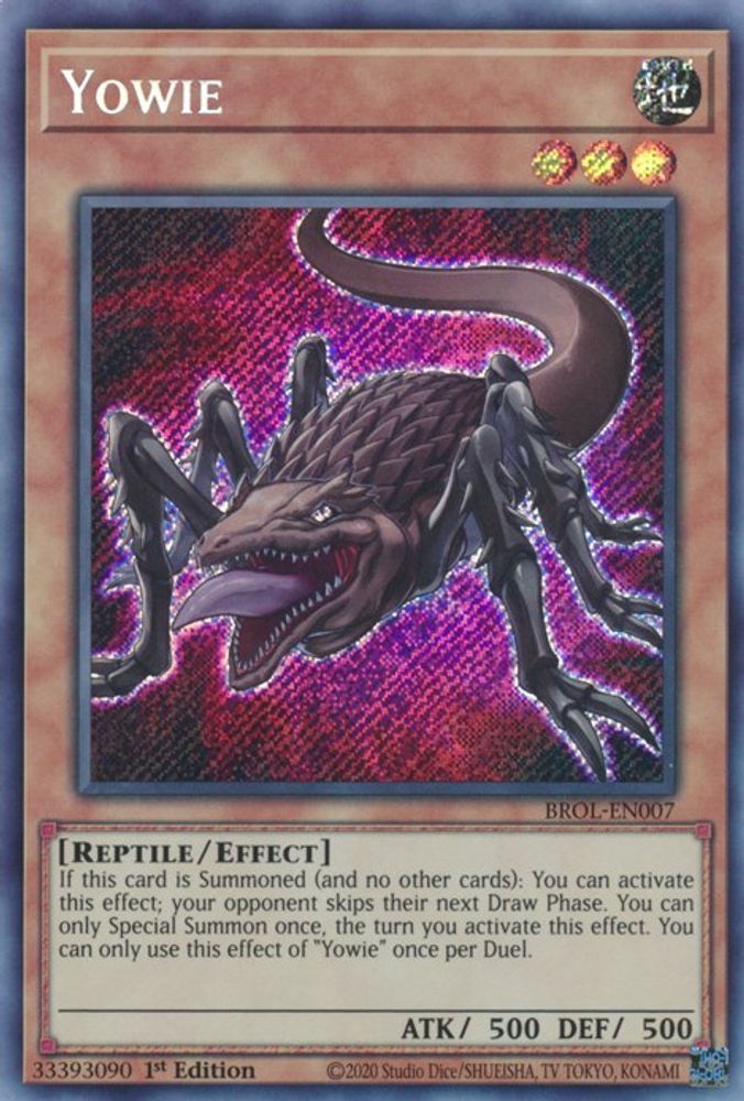 Yowie (BROL-EN007) - Secret Rare