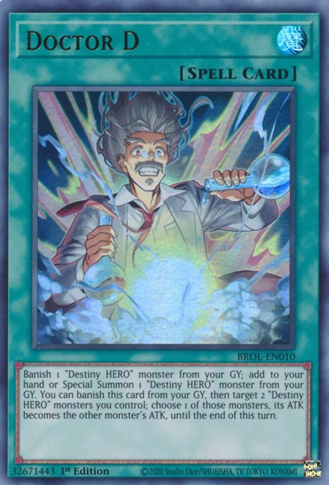 Doctor D (BROL-EN010) - Ultra Rare