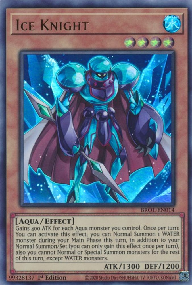 Ice Knight (BROL-EN014) - Ultra Rare