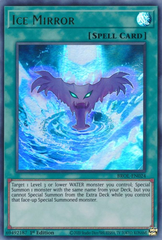 Ice Mirror (BROL-EN024) - Ultra Rare