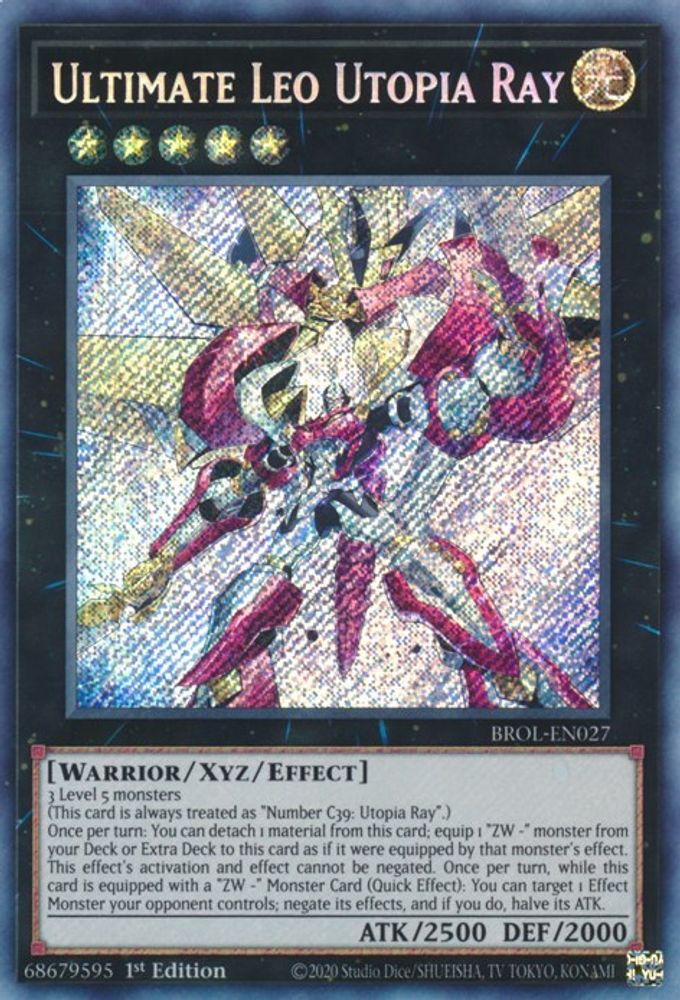 Rayon Utopie Ultime du Lion [BROL-EN027] Secret Rare 
