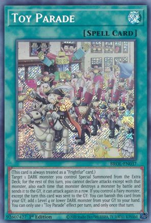 Toy Parade [BROL-EN037] Secret Rare