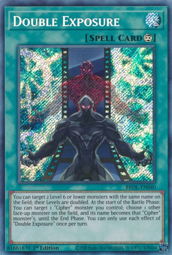 Double Exposure (BROL-EN040) - Secret Rare