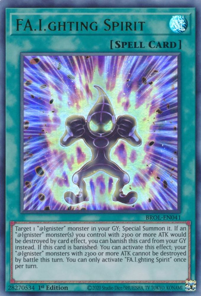 FA.I.ghting Spirit (BROL-EN041) - Ultra Rare