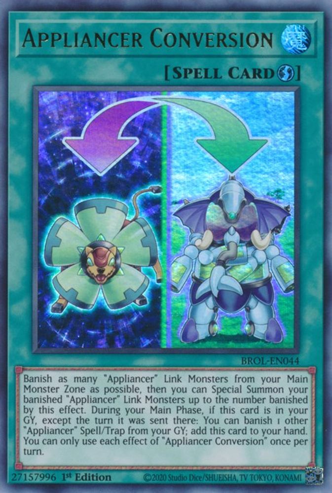 Appliancer Conversion (BROL-EN044) - Ultra Rare
