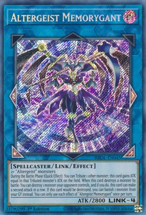 Altergeist Memorygant (BROL-EN045) - Brothers of Legend 1st Edition