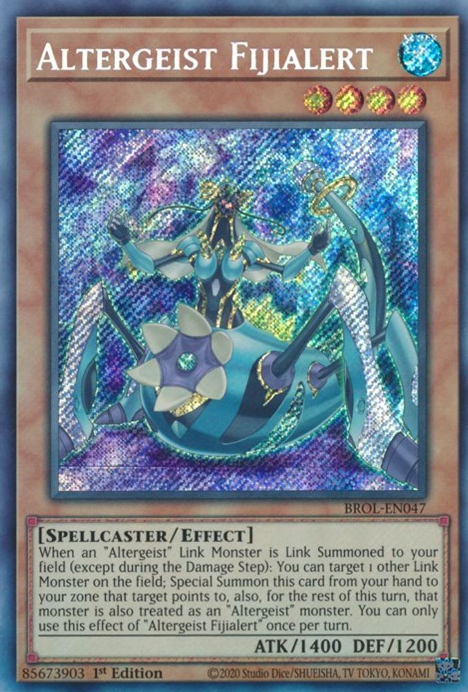 Altergeist Fijialert (BROL-EN047) - Secret Rare