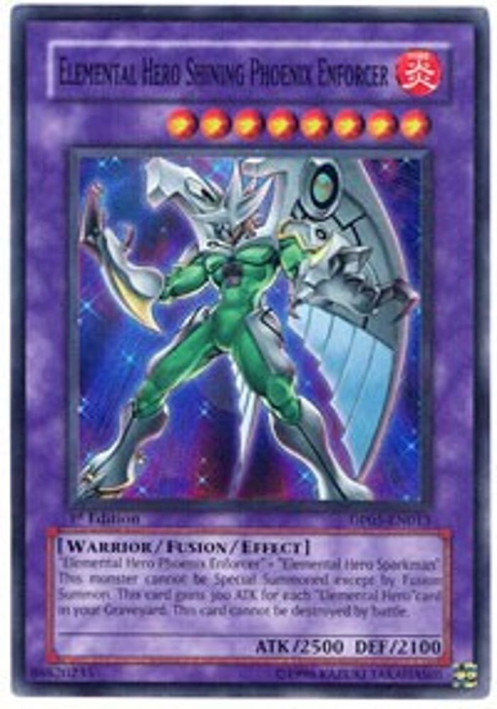 Elemental Hero Shining Phoenix Enforcer (DP05-EN013) - Super Rare