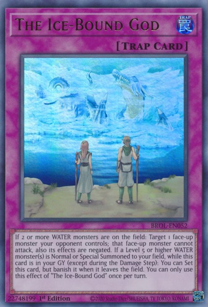 The Ice-Bound God (BROL-EN052) - Ultra Rare