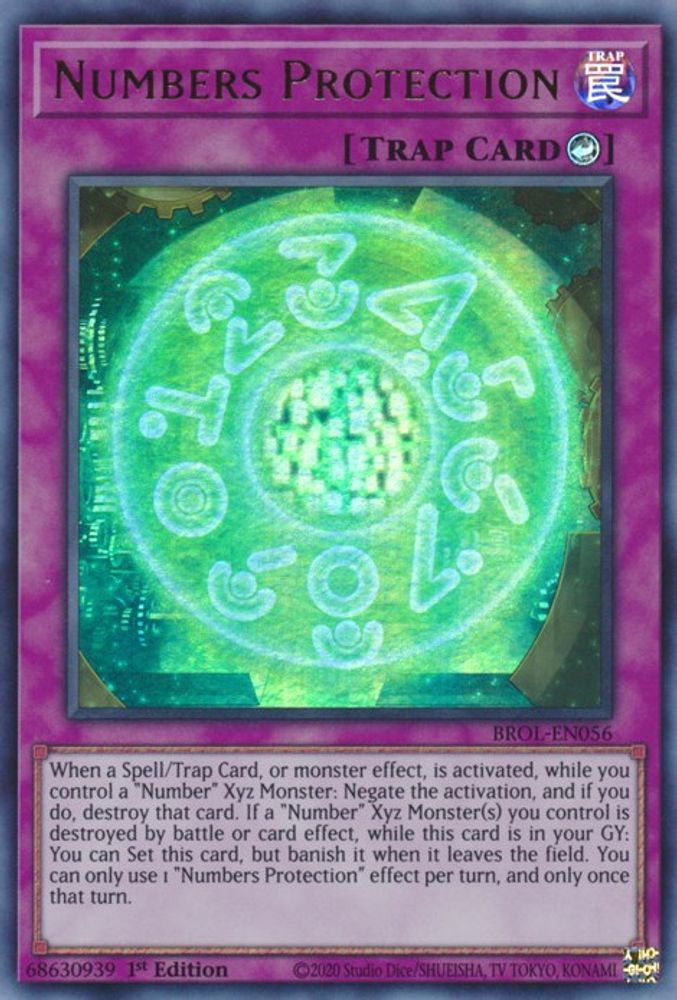 Numbers Protection (BROL-EN056) - Ultra Rare