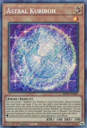 Astral Kuriboh [BROL-EN061] Secret Rare