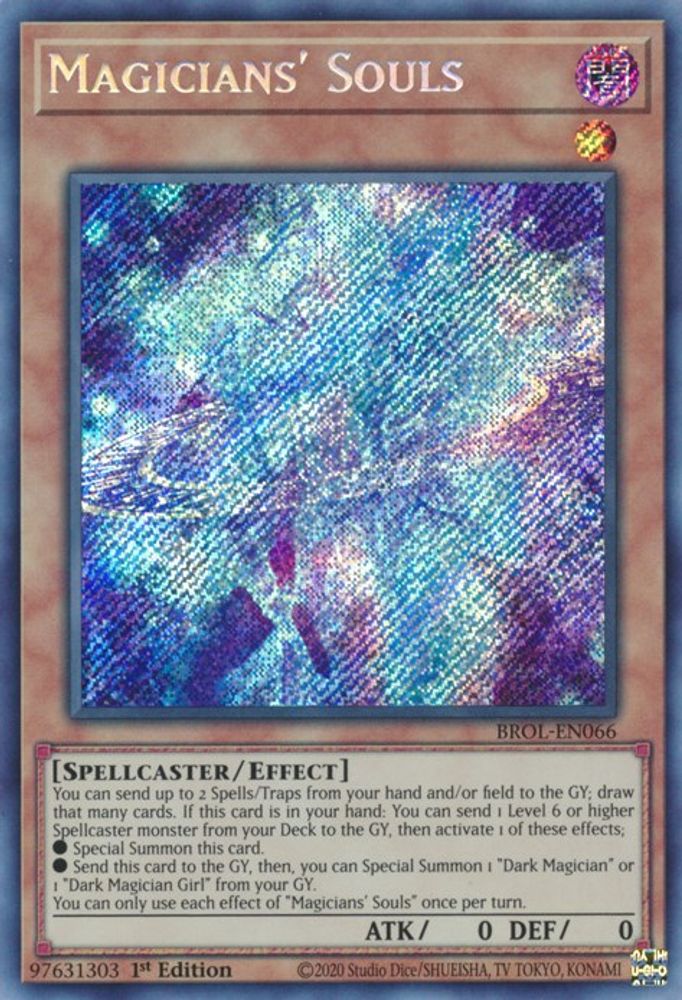 Magicians' Souls (BROL-EN066) - Secret Rare
