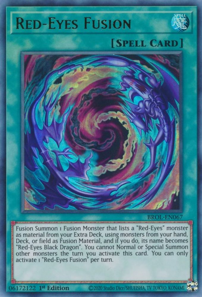 Red-Eyes Fusion (BROL-EN067) - Ultra Rare