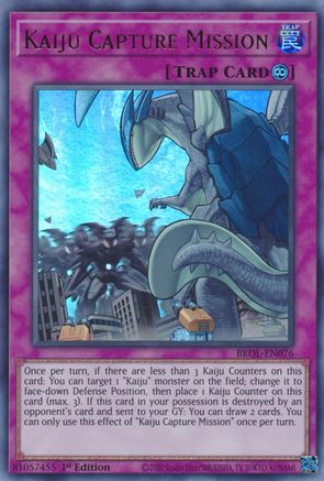 Kaiju Capture Mission [BROL-EN076] Ultra Rare