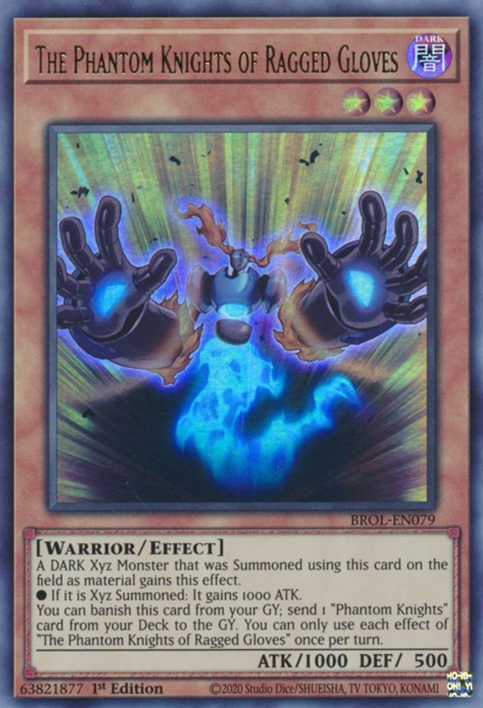The Phantom Knights of Ragged Gloves (BROL-EN079) - Ultra Rare