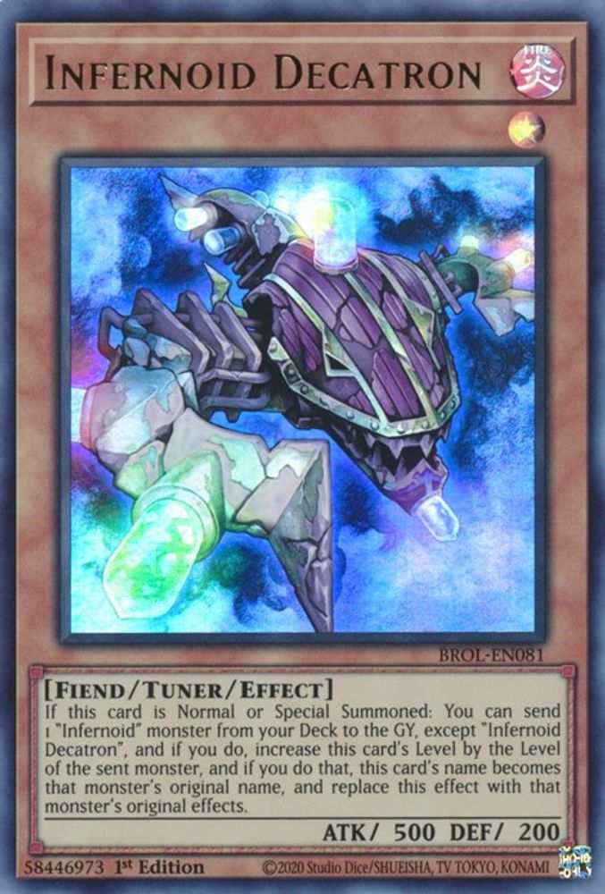 Infernoid Decatron (BROL-EN081) - Ultra Rare