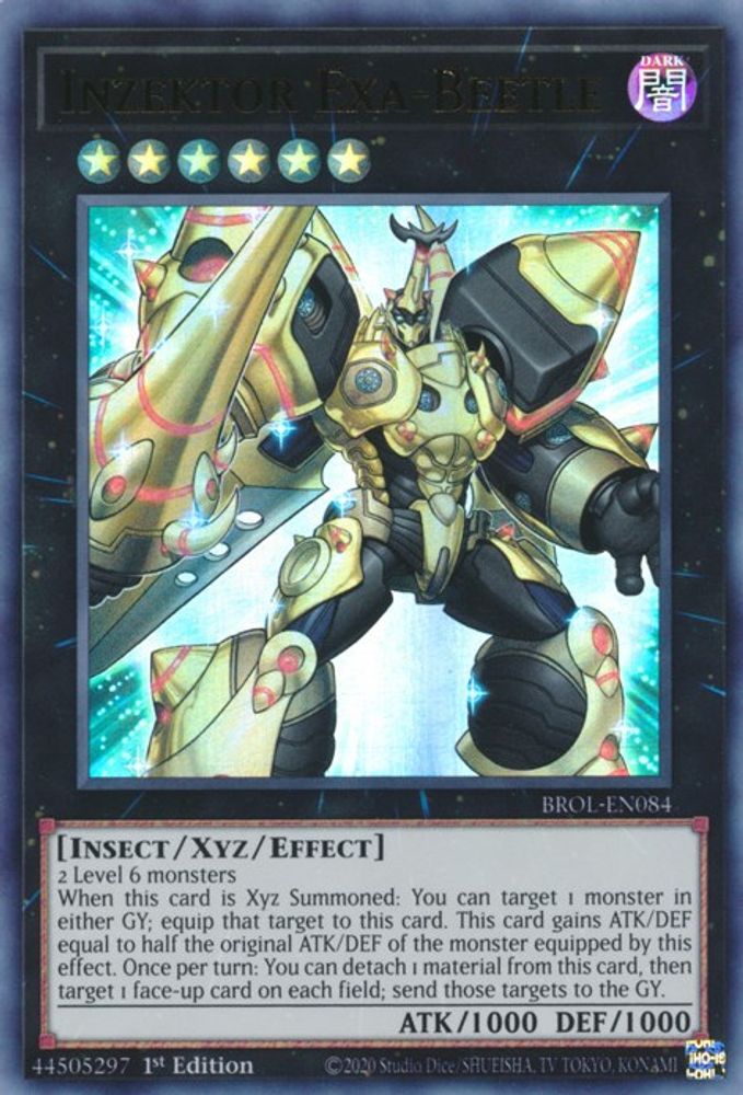 Inzektor Exa-Beetle (BROL-EN084) - Ultra Rare
