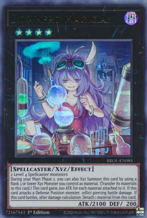 Downerd Magician (BROL-EN085) - Brothers of Legend 1st Edition