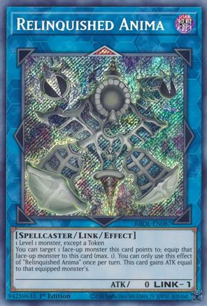 Relinquished Anima [BROL-EN087] Secret Rare