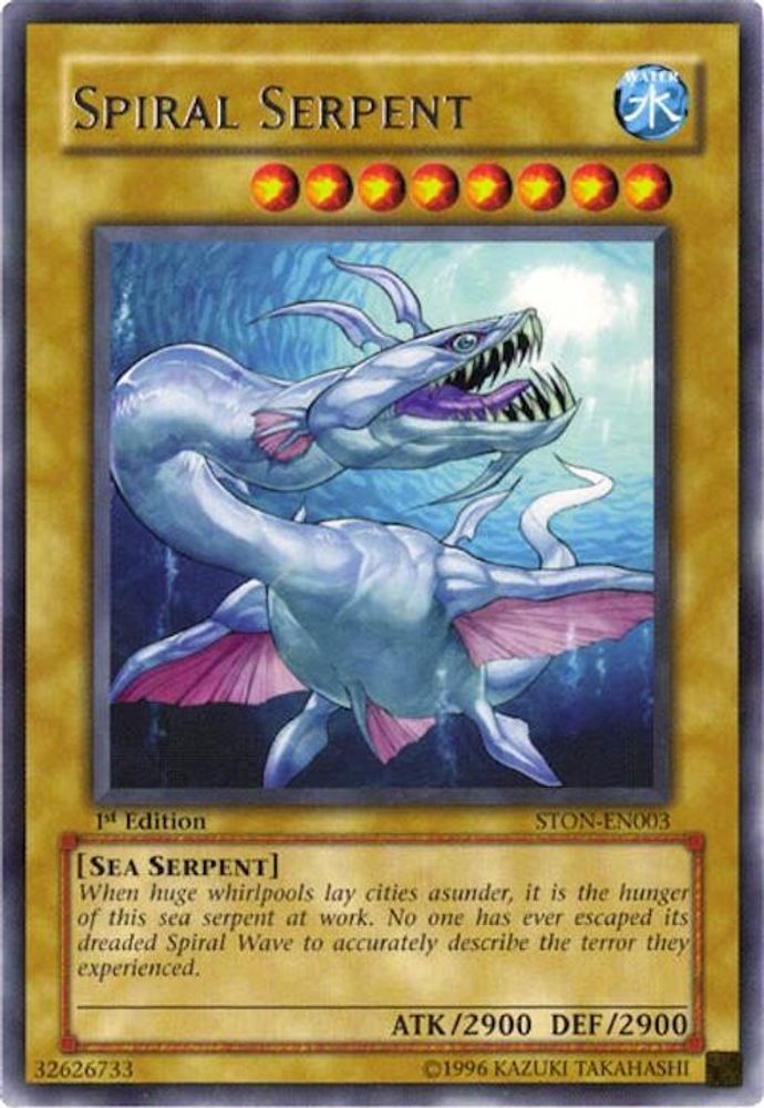 Spiral Serpent (STON-EN003) - Rare