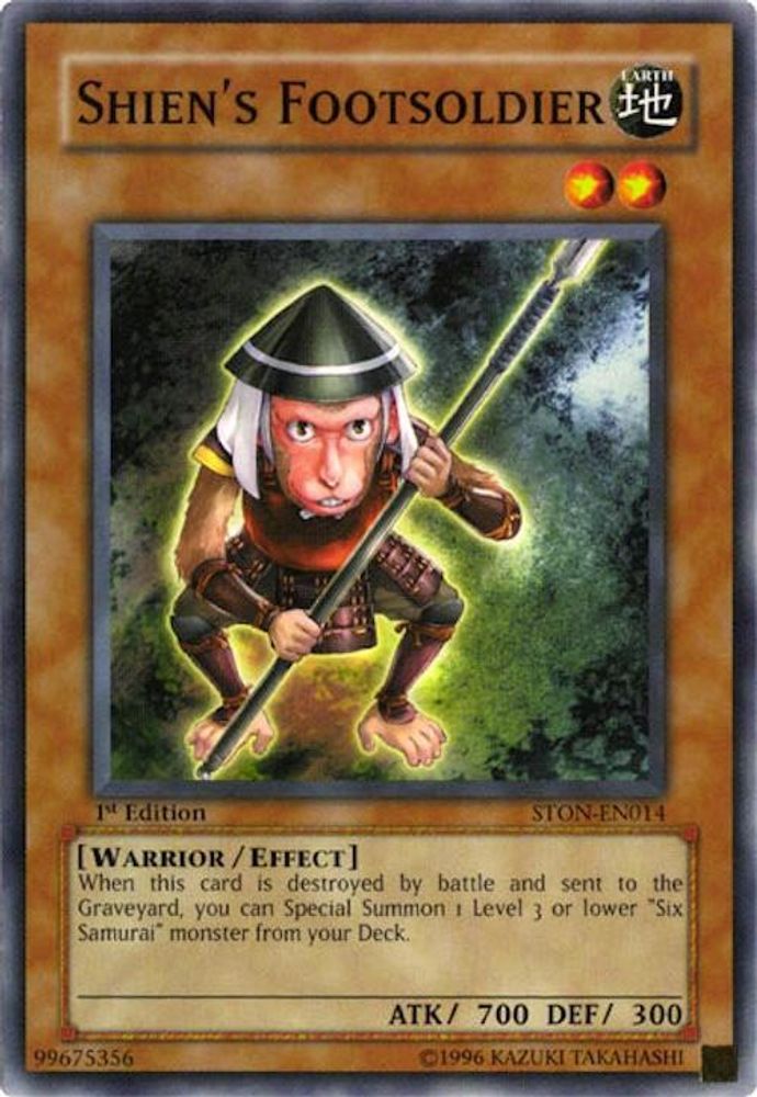 Shien's Footsoldier (STON-EN014) - Common