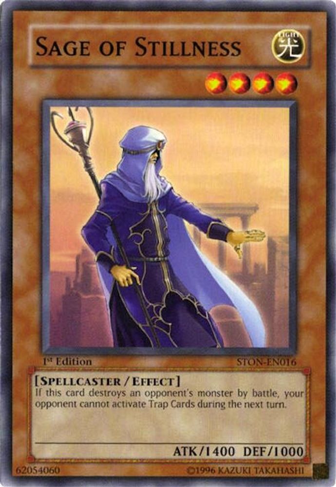 Sage of Stillness (STON-EN016) - Common