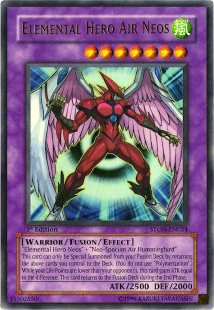Elemental Hero Air Neos (STON-EN034) - Ultra Rare