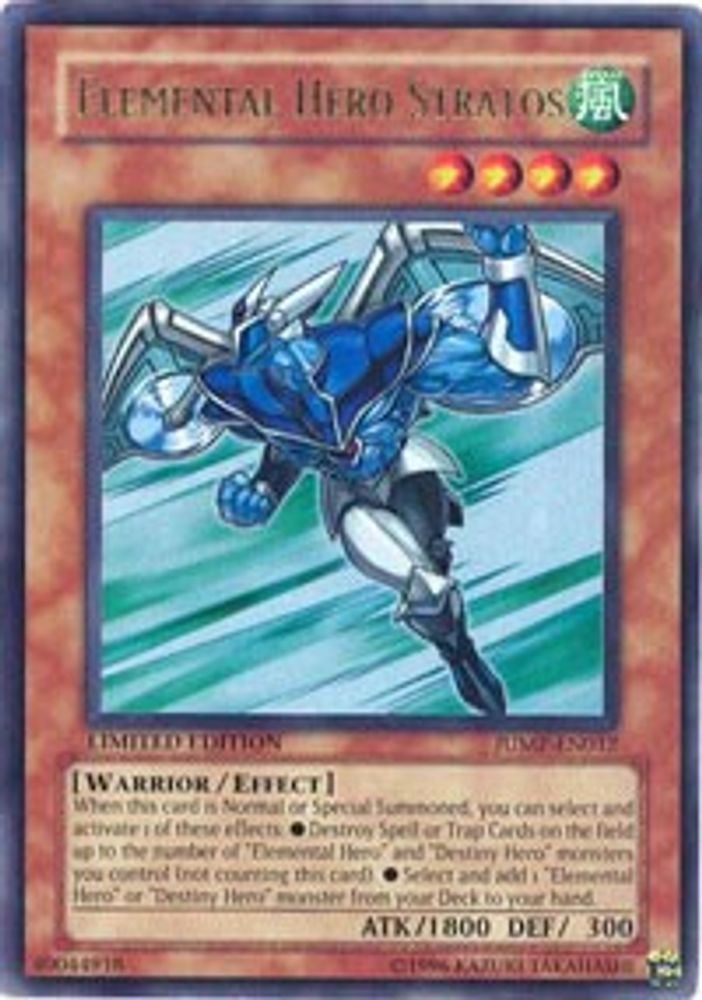 Héros élémentaire Stratos [JUMP-EN012] Ultra Rare 