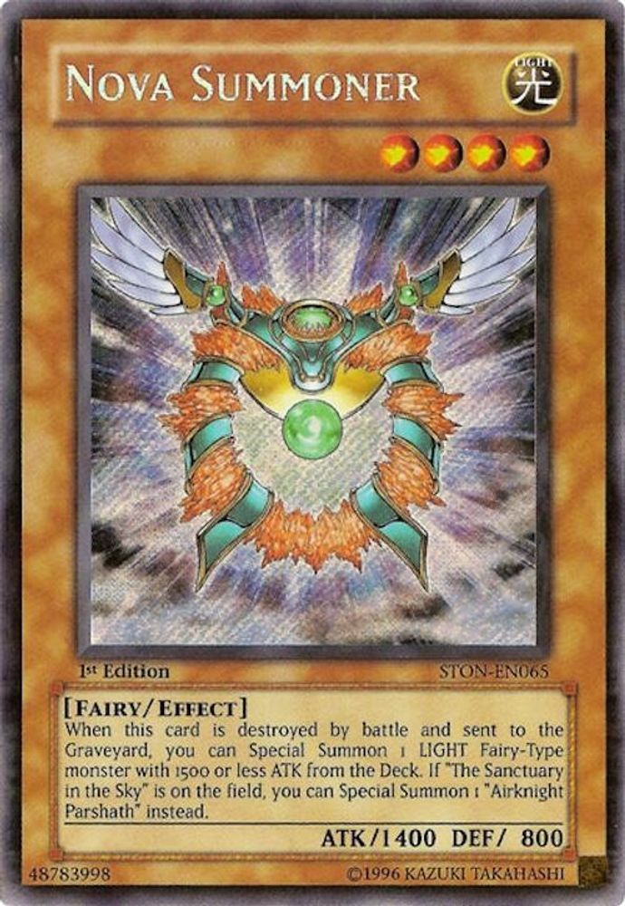 Nova Summoner (STON-EN065) - Secret Rare
