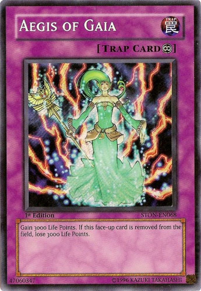 Égide de Gaia [STON-EN068] Secret Rare 