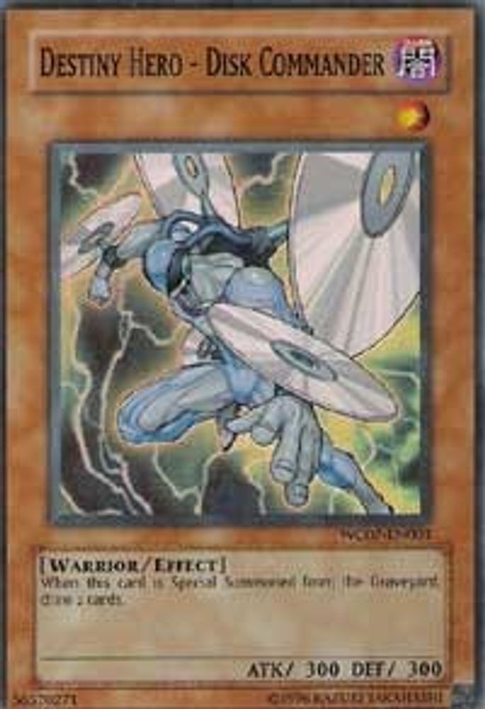 Destiny HERO - Disk Commander (WC07-EN003) - Super Rare
