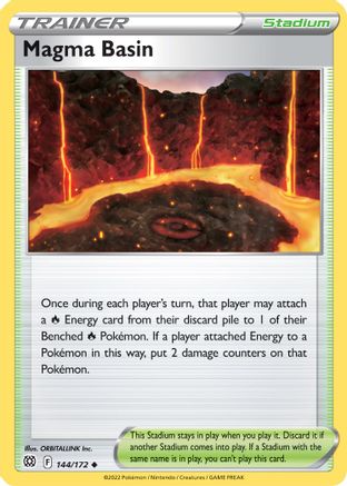 Magma Basin 144  - Uncommon