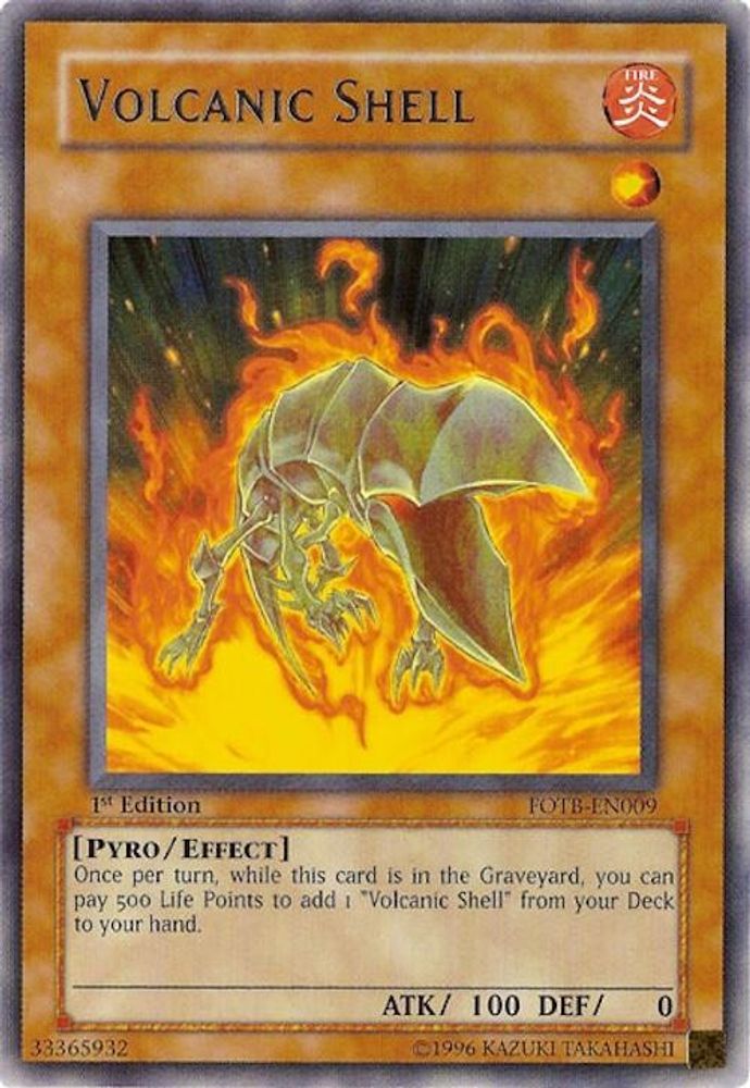 Volcanic Shell (FOTB-EN009) - Rare