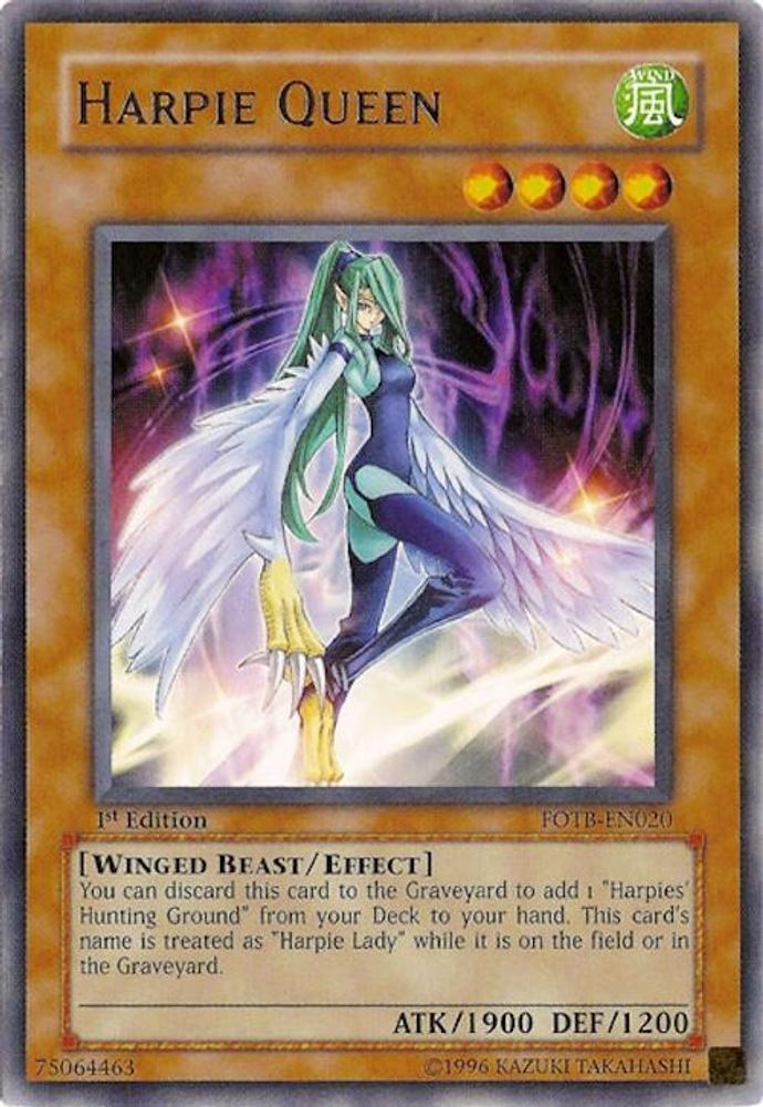 Harpie Queen (FOTB-EN020) - Rare