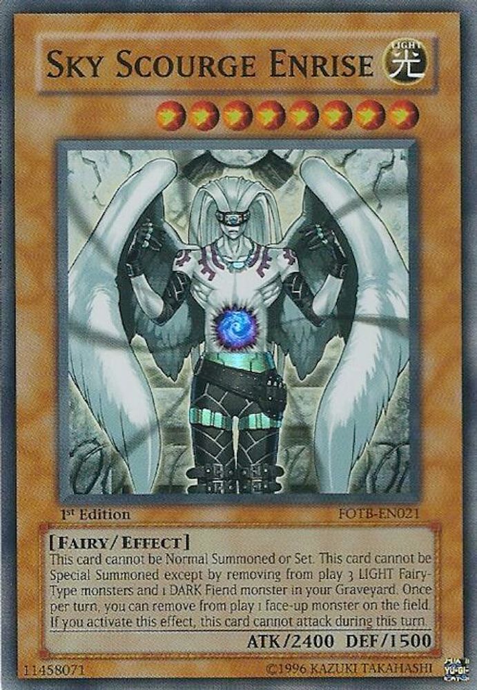 Sky Scourge Enrise (FOTB-EN021) - Super Rare