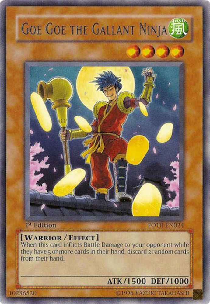 Goe Goe the Gallant Ninja (FOTB-EN024) - Rare