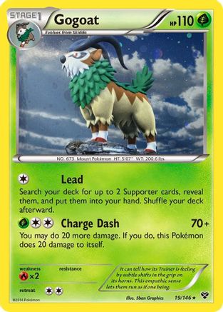 Gogoat - 19/146 (Cosmos Holo)/146  - Holofoil - Promo