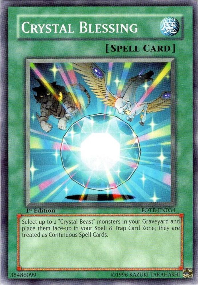 Crystal Blessing (FOTB-EN034) - Common