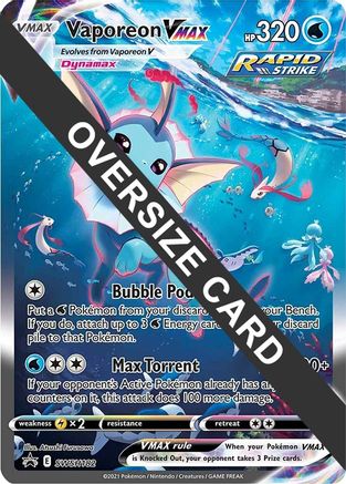 Vaporeon VMAX - SWSH182  - Holofoil - Promo