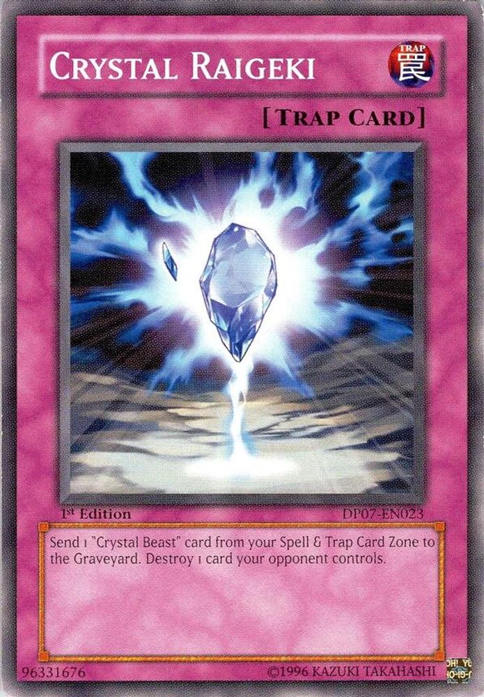 Crystal Raigeki (FOTB-EN048) - Common